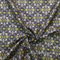 ผ้าทอ Jacquard สีดำทองสองชั้น